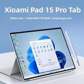 Globálna Verzia Tablety Xioami Pad Pro 15 11 palcový HD Pôvodné Tablet 5G Wifi Android PC Tablety Google Play Tablety PC Globálne