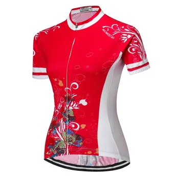 Weimostar Ženy Priedušný Cyklistický Dres Na Bicykel Oblečenie /Quick-Dry Požičovňa Sportwear Ropa Ciclismo Tričko, Červená