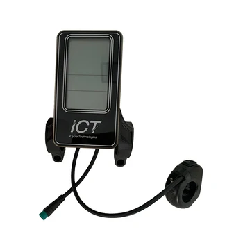 IKT 36V 48V Elektrický Bicykel LCD Displeja Vodotesný Kábel Aktualizované Súčasti Príslušenstva Bafang Premena Súpravy