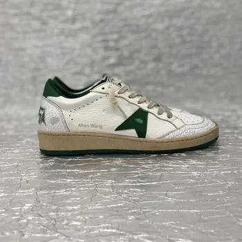 2023 Módne Green Star Ženy Ležérne topánky Prispôsobené Retro Špinavé Ballstar Topánky EU35-EU40