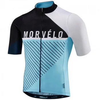2024 Morvelo cyklistika dres pre mužov Cestné cyklistické oblečenie Pro Team cyklistiku Ropa Ciclismo SL MX Priedušná krátky rukáv jersey
