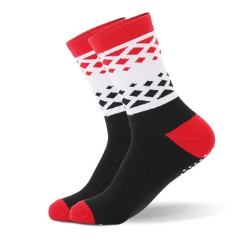 Profesionálne Ženy, Mužov Cyklistické Ponožky Priedušná Cestné Cyklistické Ponožky Outdoor Športy Na Tlmenie Nárazov Non-Slip Racing Ponožky