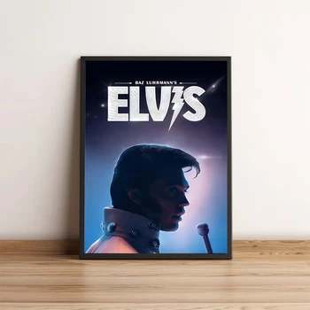 Plagát Elvis Dekoratívne Maliarske Plátno na Stenu, Dekorácie pre Domáce Dekorácie na Izbu Cute Izba Decor Art Plagáty, Obrazy