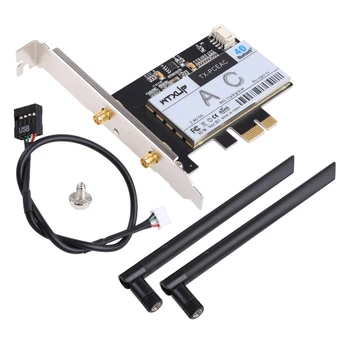 83XC PCIE WiFi Ploche 7260AC Rozširuje WiFi 2.4 G/5 ghz BT 4.2 Dual Band + Anténa