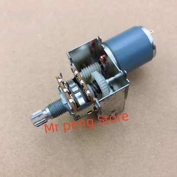 1pcs pre ALFA zosilňovač hlavná hlasitosť zvuku 16 typu dual motor potenciometer B100K dual 6 pin 15 MM