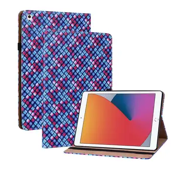 Pre iPad Vzduchu 4 5 10.9 Farebné Väzbe Vzor Kryt Pre iPad Pro 11 10.2 7. 8. 9. 9.7 Mini 2 3 4 5 6 10.5 Späť TPU Prípad Tabletu