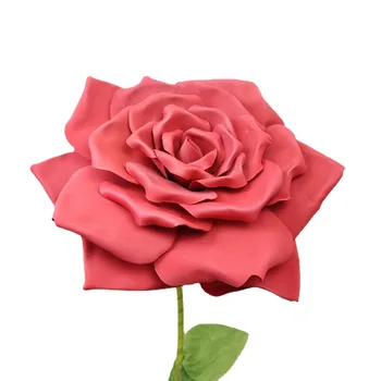 Celý Súbor PE Pena Obrie Ruže Kvet Cesty Vedúcej Svadobné Party Vonkajšie Usporiadanie Dekorácie Veniec Flores Plavidlá Pre Mariage Dekor