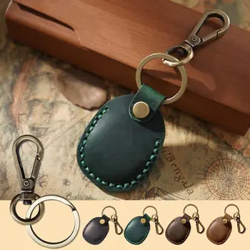 5.5*4,5 cm Keychain Krúžok na kľúče kvalitné 4 Farby Kože Doorlock Prístupový Kľúč Tag Krúžok Keychain Krúžok Držiak
