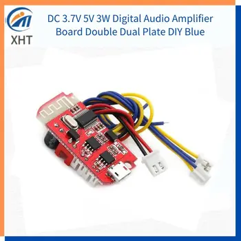 DC 3,7 V 5V 3W Digitálnemu Audio Zosilňovaču Board Dual Double Doska DIY Bluetooth Reproduktor Úpravu Zvuku Hudby Modul Micro USB