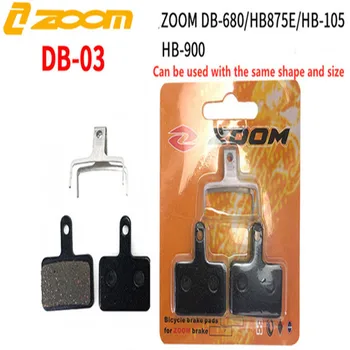 ZOOM DB-03 Semi Kovové Hydraulický Olej Disc MTB Cyklistické Brzdové Doštičky Pre M355 M375 M395 M446 M447 M475 M485 M495 M515 M525 M535 M575