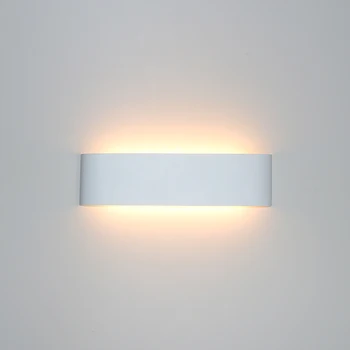 Jednoduché LED Nástenné svietidlo Hliníkové Nástenné Svietidlo Hore a Dole Stenu Sconce Obývacej Izby, Spálne, Okrem Chodby, Schody Nástenné Svietidlá BL74