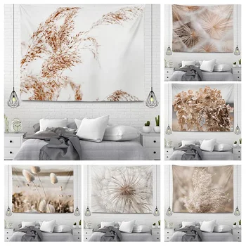 rastlinné Steny gobelín estetické Domov izba dekor boho príslušenstvo visí veľký textílie jeseň jednoduché Spálni koberec nordic boho