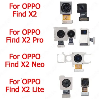 Predné Veľké Zadné Zadné Selfie Kamera Pre OPPO Nájsť X2 Pro Neo Lite Smerom zozadu Modulu Fotoaparátu na Opravu Náhradný Flex Kábel