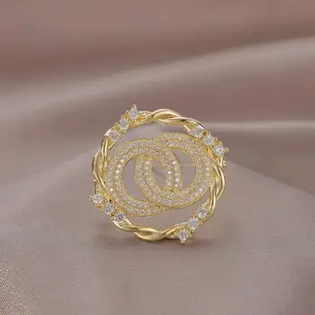 Kórejský Módne List Drahokamu Brošňa Preklopke Kolíky Crystal Pearl Brošňa pre Ženy Cardigan Tričko Odznak Luxulry Šperky, Darčeky