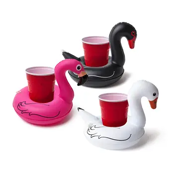 1pcs Nafukovacie Držiak Jednorožec Flamingo Nápoj Držiteľ Bazén Float Kúpanie Bazén Hračka Party Dekorácie Bar Tácky