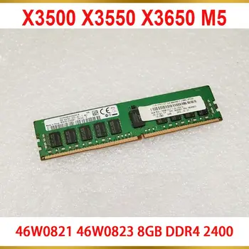 1PCS Server Pamäť Pre Lenovo X3500 X3550 X3650 M5 46W0821 46W0823 8GB DDR4 2400 