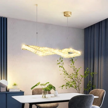 Nordic domova Lustre pre jedáleň lesk svetiel prívesok závesné svietidlá stropné svietidlo vnútorné osvetlenie