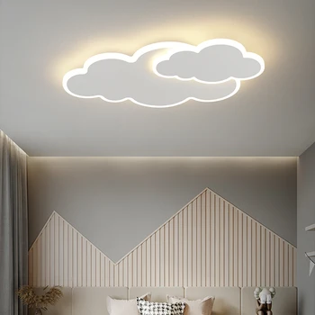 Moderné LED Luster Visí Lampa Na Strope Deti, Spálne, Jedáleň, Obývacia Izba Cloud Dizajn Domáce Dekorácie, Svietidlá, Lustre