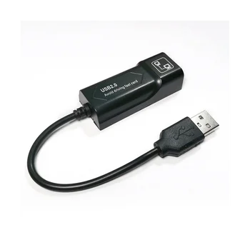 USB 2.0 RJ45 10/100 mb / s USB Adaptér siete Ethernet Sieťová Karta LAN Sieťový Adaptér USB, Lan RJ45 Karty pre PC, Notebook