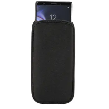 Neoprénová kryt pre Samsung Galaxy J6 (2018) nepremokavé ponožky, exafine a šok protector-Black