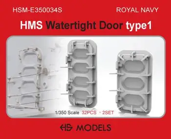 HS-MODEL E350034S 1/350 HMS Vodotesné Dvere type1
