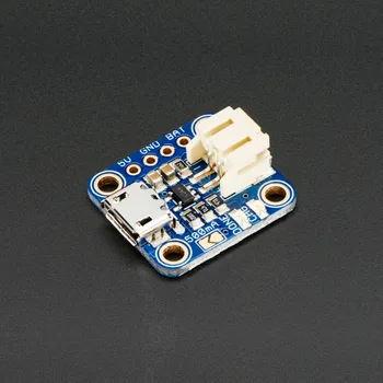 Micro Lipo Micro-B USB Nabíjačka Dosky, Lítium-Iónová LiIon MicroUSB