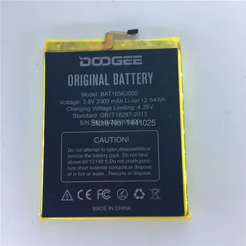 100% originálne batérie DOOGEE strieľať 1 batérie je 3300mAh Dlhý pohotovostný čas Mobilného telefónu, batérie Vysokej kvality pre DOOGEE batérie