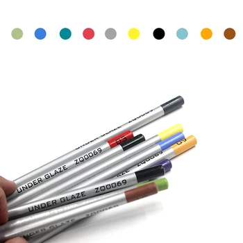 Hrnčiarstvo Art Underglaze Farebné Ceruzky Keramické DIY Ručne Maľované Hook Line